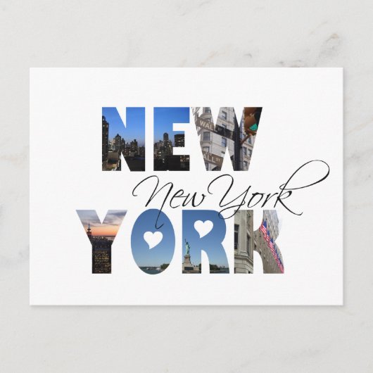 New York Briefkaart (Voorkant)