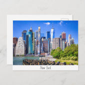 New York Briefkaart (Voorkant / Achterkant)