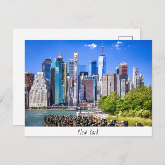 New York Briefkaart (Voorkant / Achterkant)