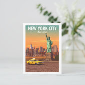  New York Briefkaart (Staand voorkant)