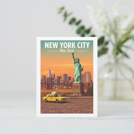  New York Briefkaart (Staand voorkant)