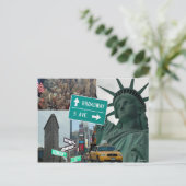 NEW YORK BRIEFKAART (Staand voorkant)