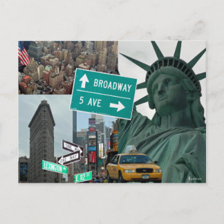 NEW YORK BRIEFKAART