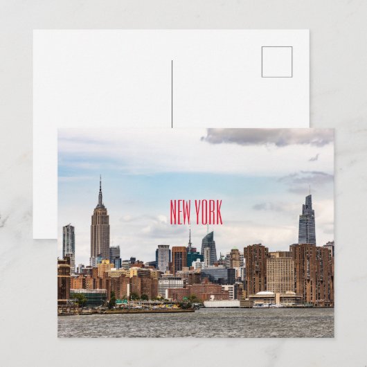 New York Briefkaart (Voorkant / Achterkant)