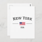 New York Briefkaart (Voorkant / Achterkant)