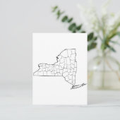 New York Briefkaart (Staand voorkant)