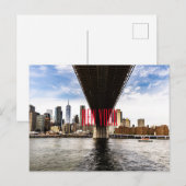 New York Briefkaart (Voorkant / Achterkant)