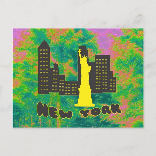 New York Briefkaart (Voorkant)
