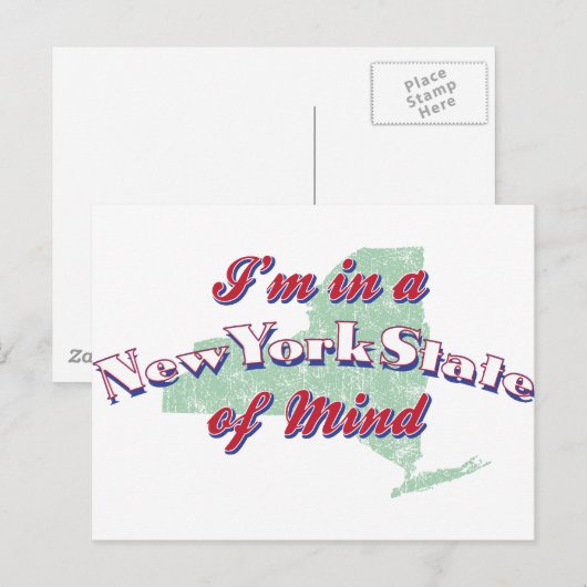 New York Briefkaart (Voorkant / Achterkant)