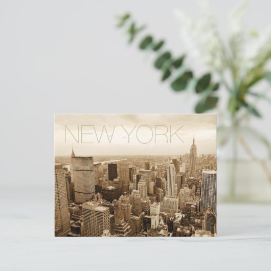 new york briefkaart (Staand voorkant)