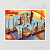 New York Briefkaart (Voorkant)