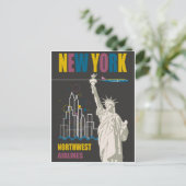 New York Briefkaart (Staand voorkant)