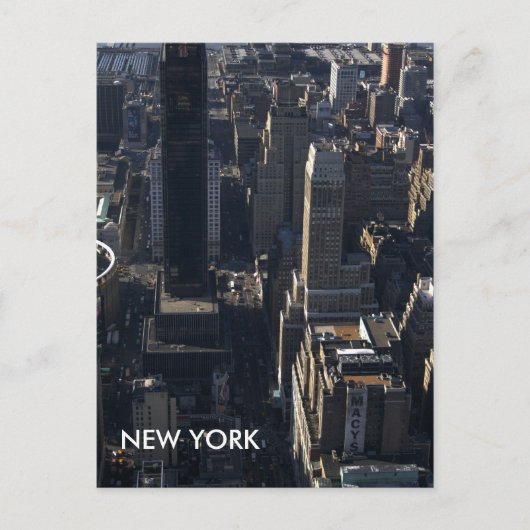 New York Briefkaart (Voorkant)