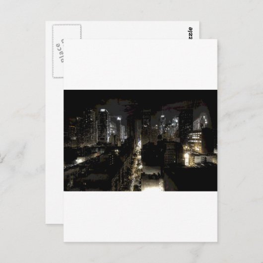 New York Briefkaart (Voorkant / Achterkant)