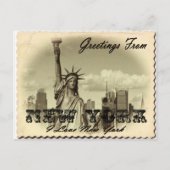 New York Briefkaart (Voorkant)