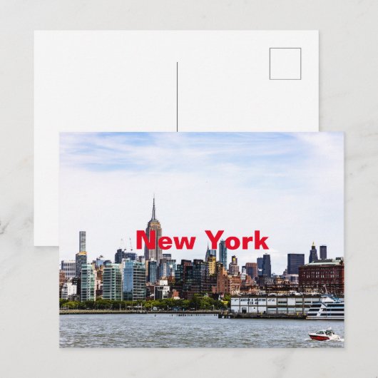New york briefkaart (Voorkant / Achterkant)