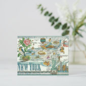  New York Briefkaart (Staand voorkant)