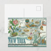  New York Briefkaart (Voorkant / Achterkant)
