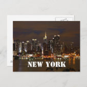 New York Briefkaart (Voorkant / Achterkant)