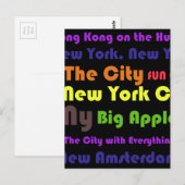 New York Briefkaart (Voorkant / Achterkant)