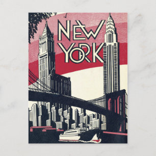 New York  Briefkaart