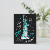 New York Briefkaart (Staand voorkant)