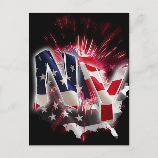 NEW YORK BRIEFKAART (Voorkant)