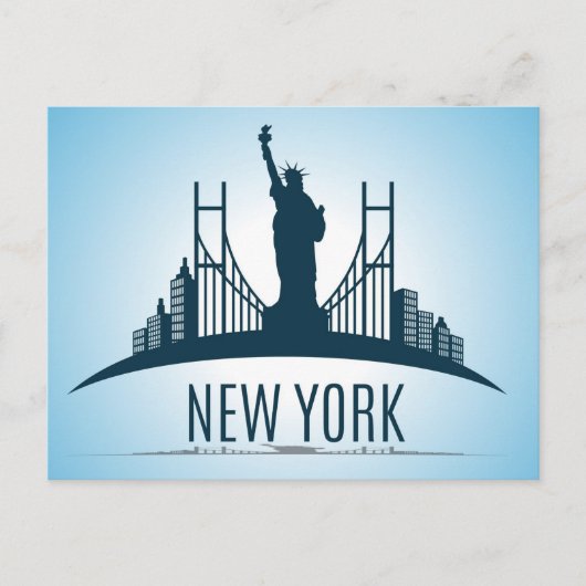 New York Briefkaart (Voorkant)