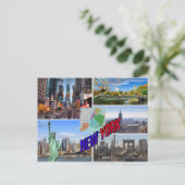 New York Briefkaart (Staand voorkant)