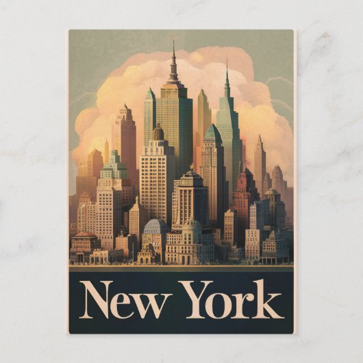  New York Briefkaart (Voorkant)