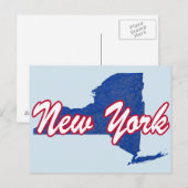 New York Briefkaart (Voorkant / Achterkant)