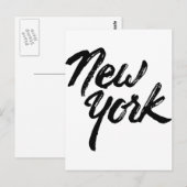 New York Briefkaart (Voorkant / Achterkant)