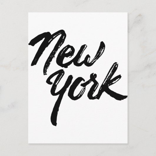 New York Briefkaart (Voorkant)