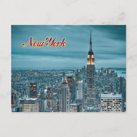 New York Briefkaart (Voorkant)