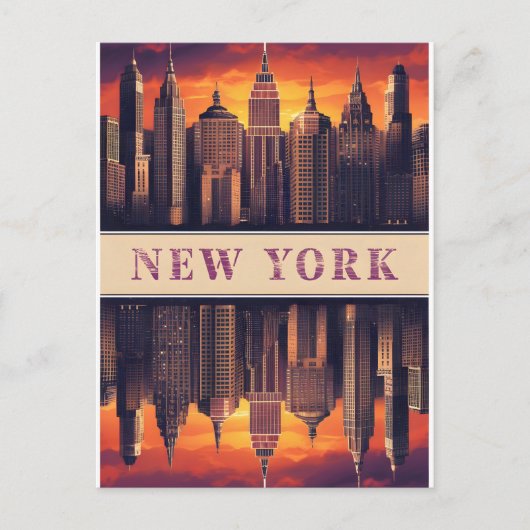 new york briefkaart (Voorkant)