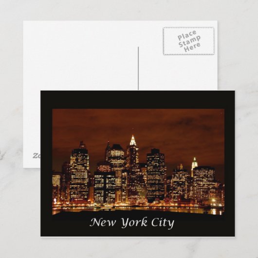 new york briefkaart (Voorkant / Achterkant)