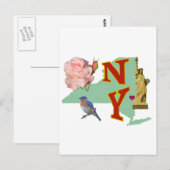 New York Briefkaart (Voorkant / Achterkant)