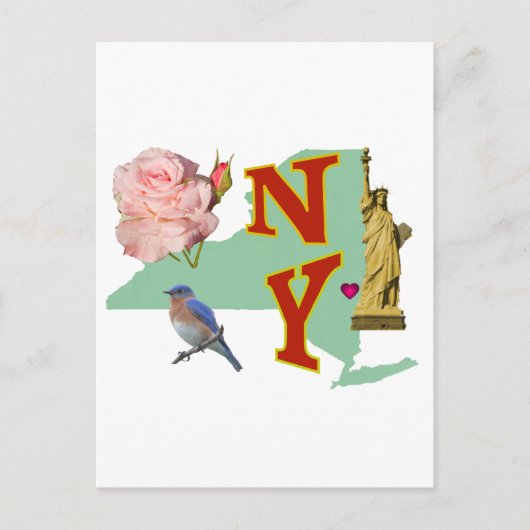 New York Briefkaart (Voorkant)
