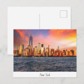 New York Briefkaart (Voorkant / Achterkant)