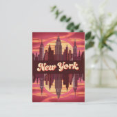 new york briefkaart (Staand voorkant)