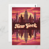 new york briefkaart (Voorkant / Achterkant)