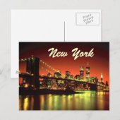 New York Briefkaart (Voorkant / Achterkant)