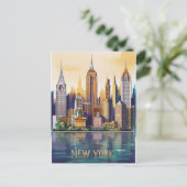 new york briefkaart (Staand voorkant)