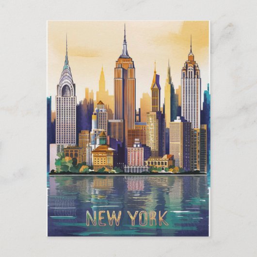 new york briefkaart (Voorkant)