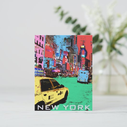 new york briefkaart (Staand voorkant)