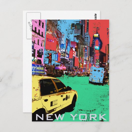 new york briefkaart (Voorkant / Achterkant)