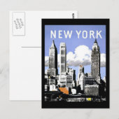  New York Briefkaart (Voorkant / Achterkant)