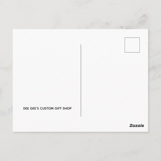 New York Briefkaart (Achterkant)