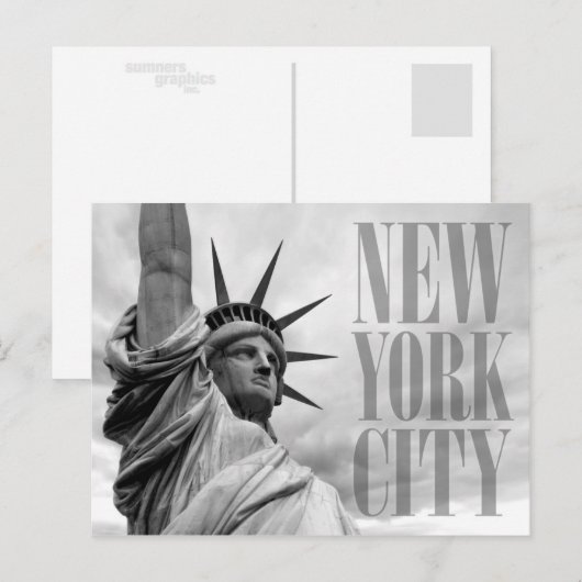 new york briefkaart (Voorkant / Achterkant)