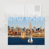 new york briefkaart (Voorkant / Achterkant)